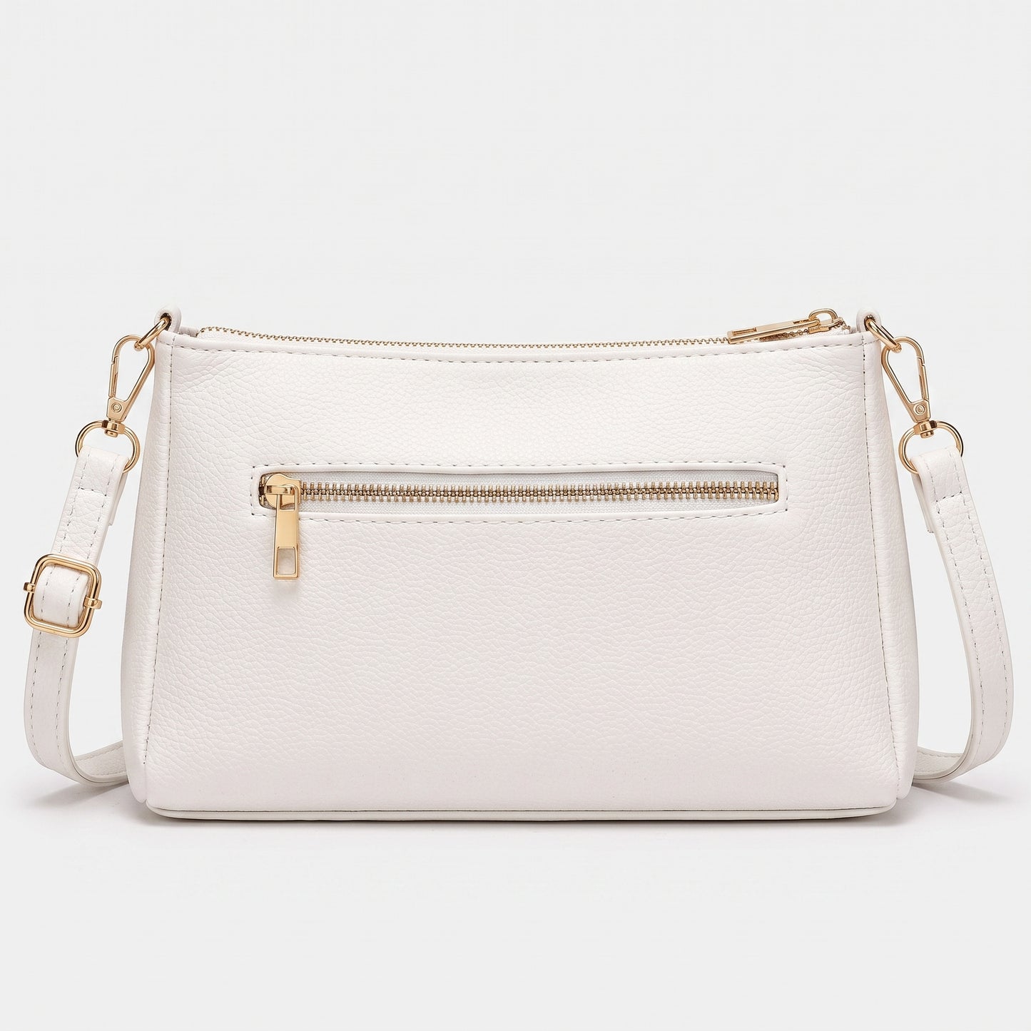 Lunara Classic Crossbody Bag - White